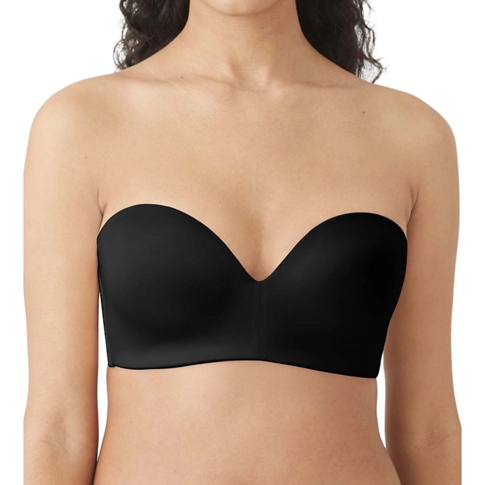 Wacoal b.temptd Future Foundation Wire Free Strapless Bra Black Size 34B